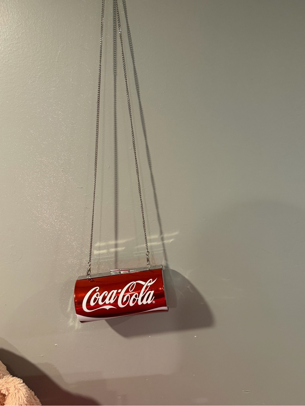 Coca-Cola Red and White Logo Shoulder Purse - Picture 3 of 5